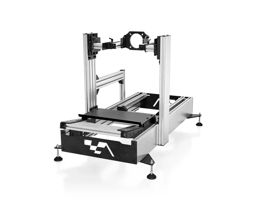 Public Fiverr portfolio render showing technical machine
